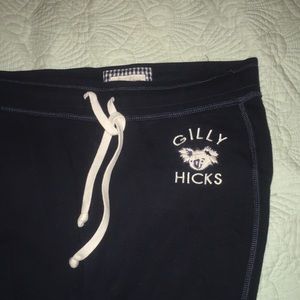 Navy blue hilly hicks sweatpants